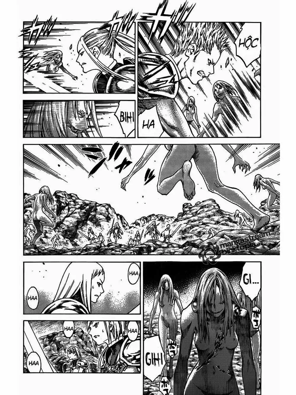 Truyện Tranh Claymore Mắt Bạc trang 4
