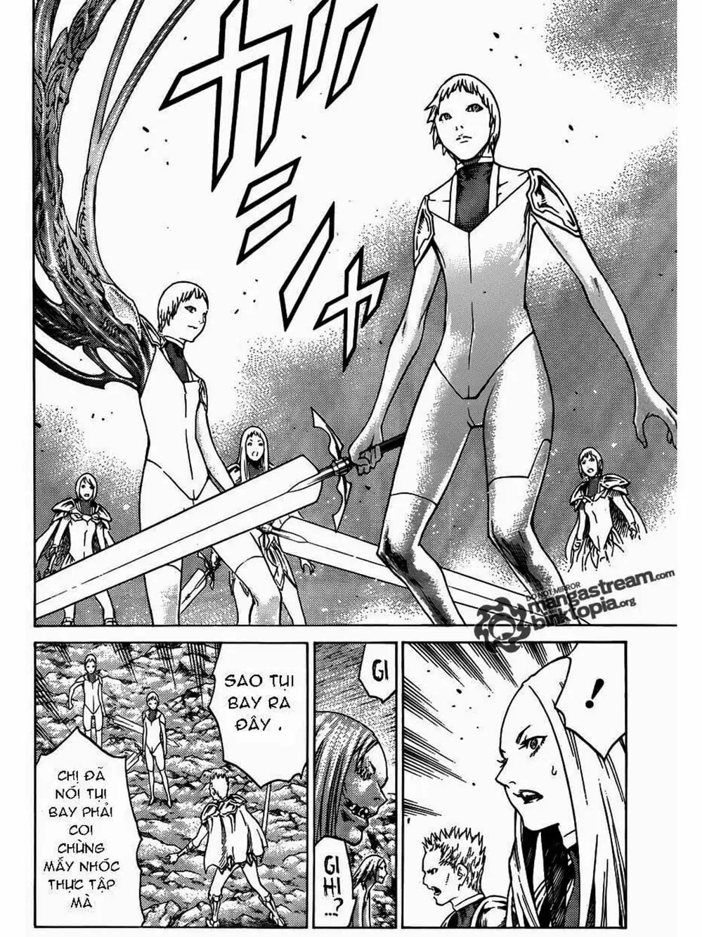 Truyện Tranh Claymore Mắt Bạc trang 4