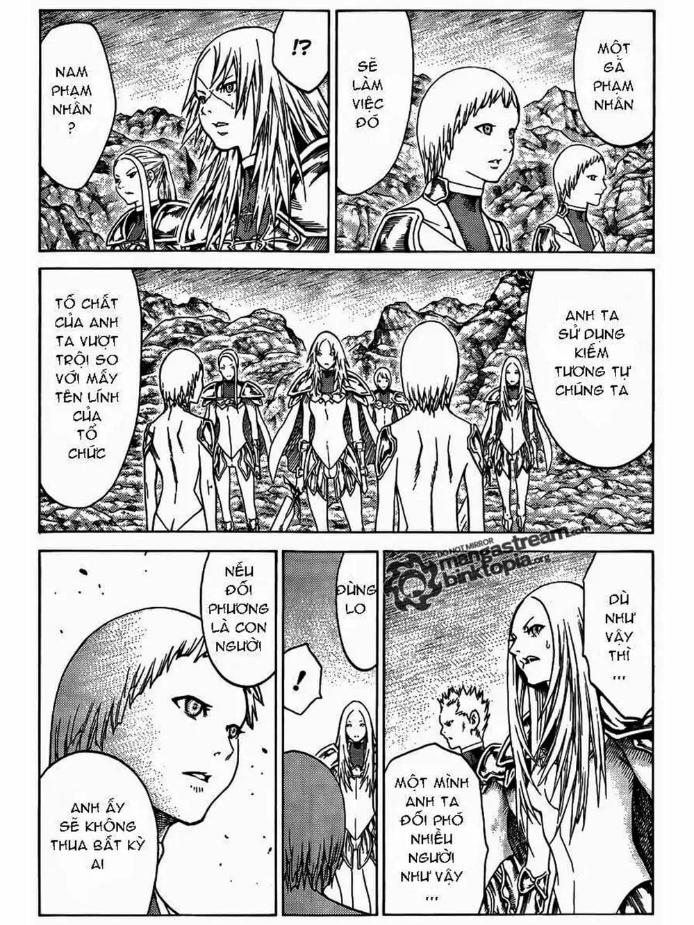 Truyện Tranh Claymore Mắt Bạc trang 4