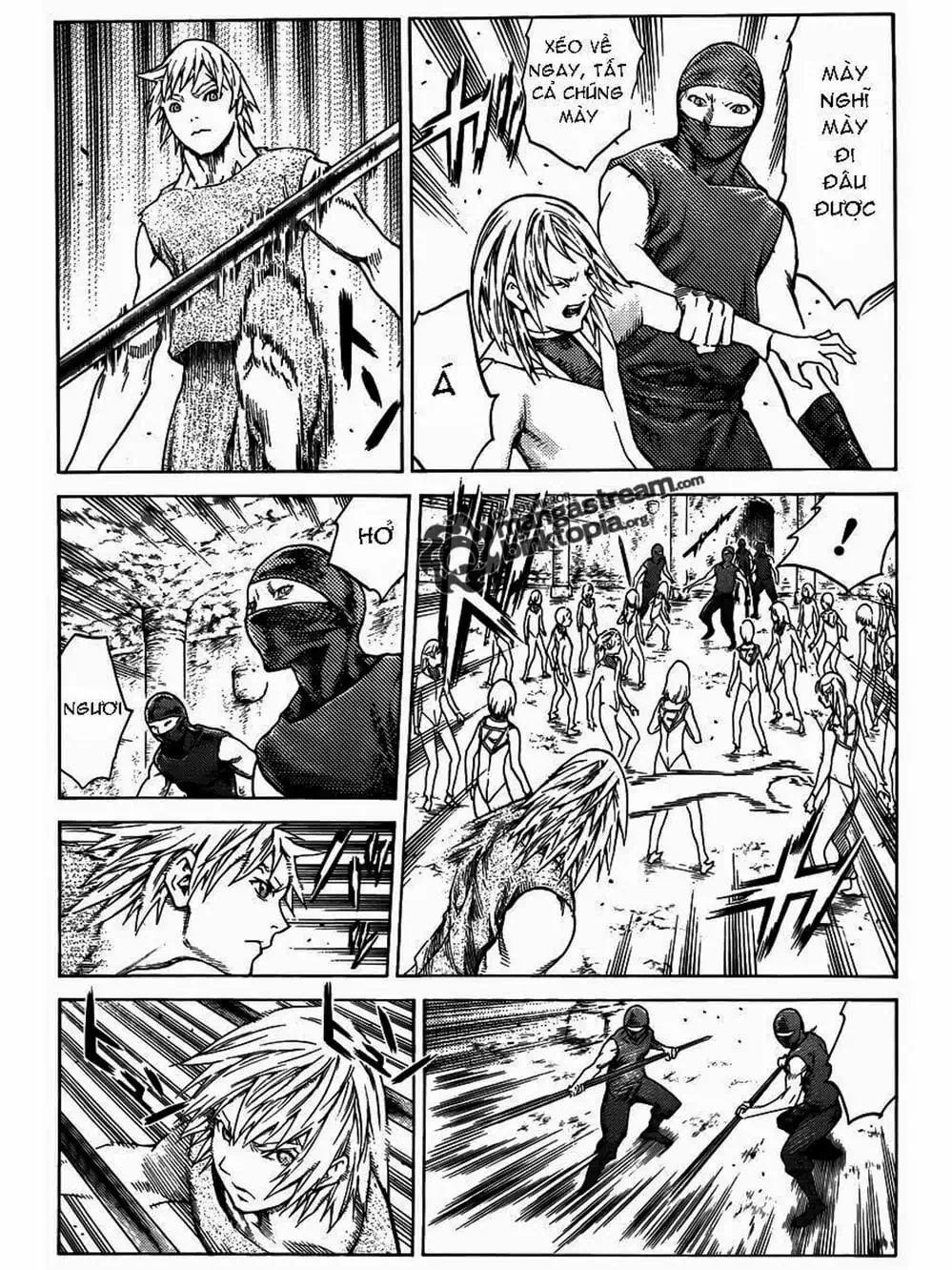Truyện Tranh Claymore Mắt Bạc trang 4