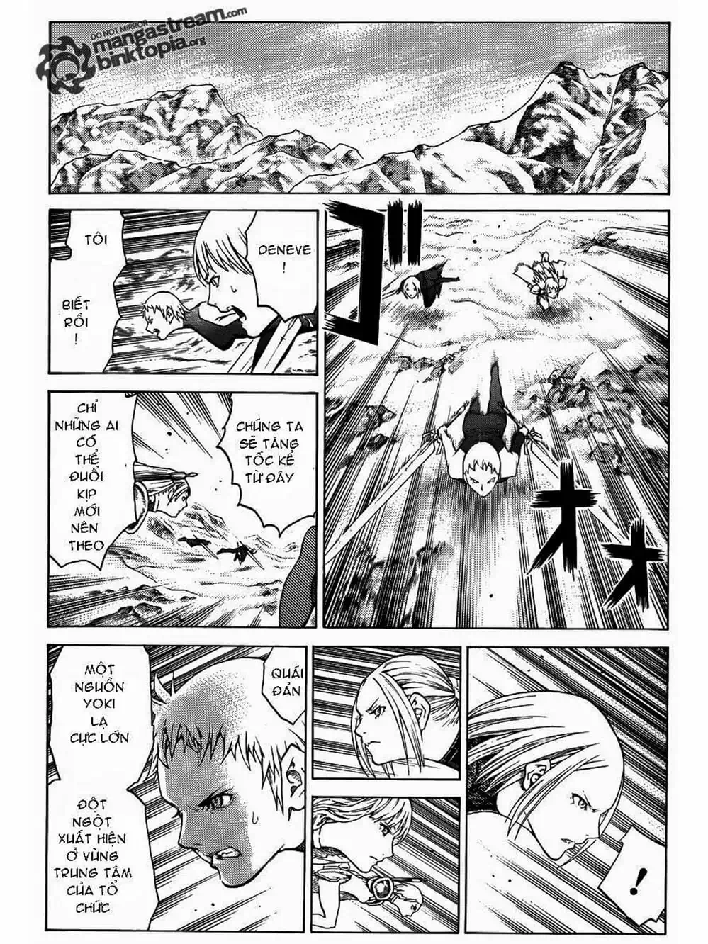 Truyện Tranh Claymore Mắt Bạc trang 4