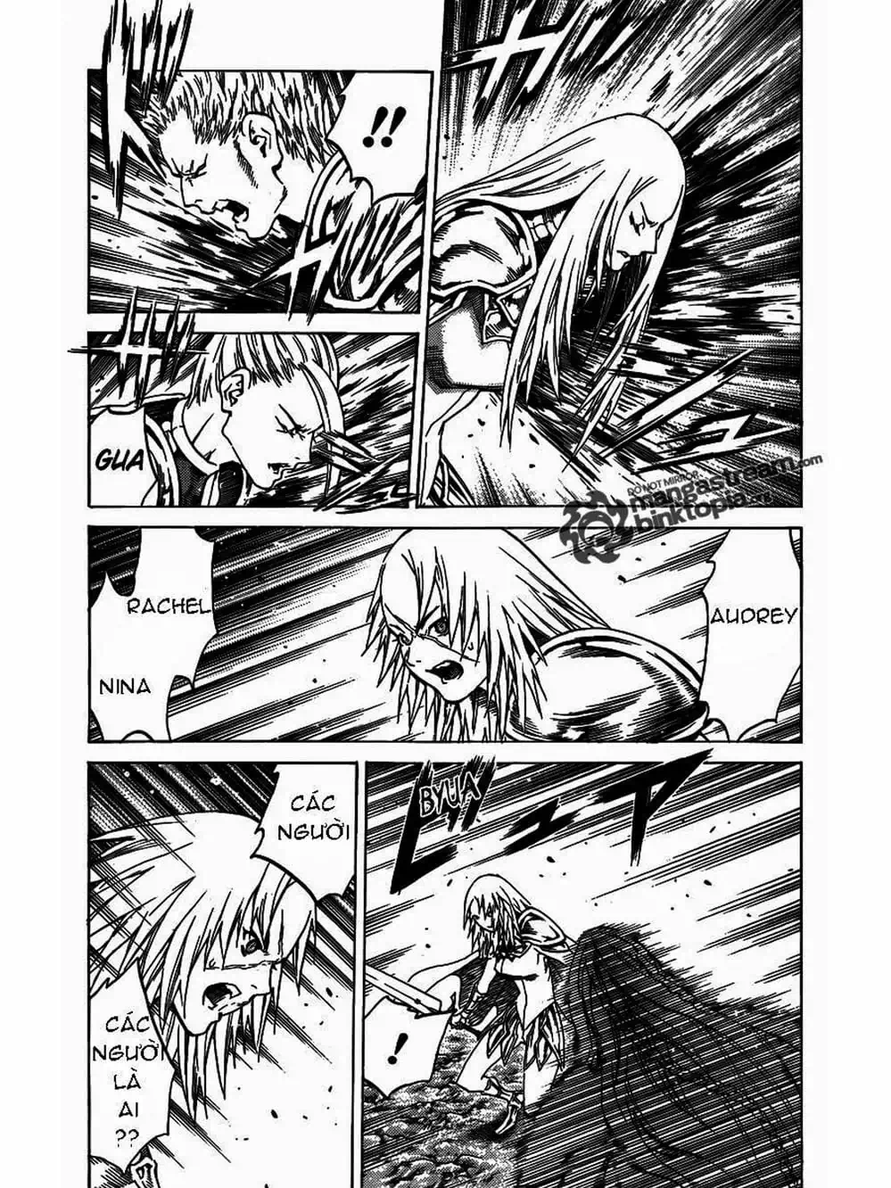 Truyện Tranh Claymore Mắt Bạc trang 4