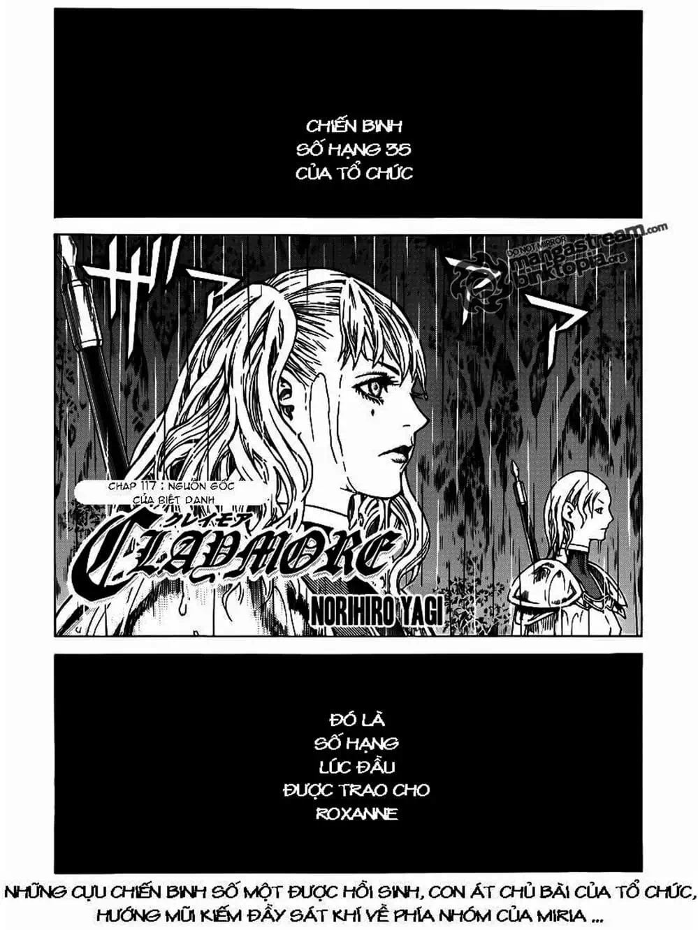 Truyện Tranh Claymore Mắt Bạc trang 4