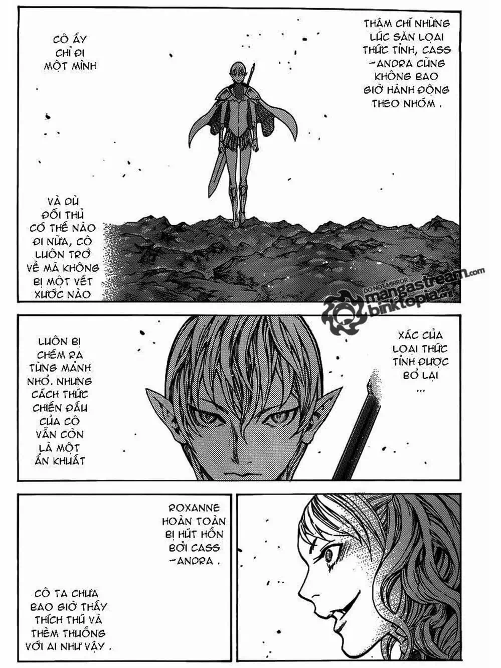 Truyện Tranh Claymore Mắt Bạc trang 4