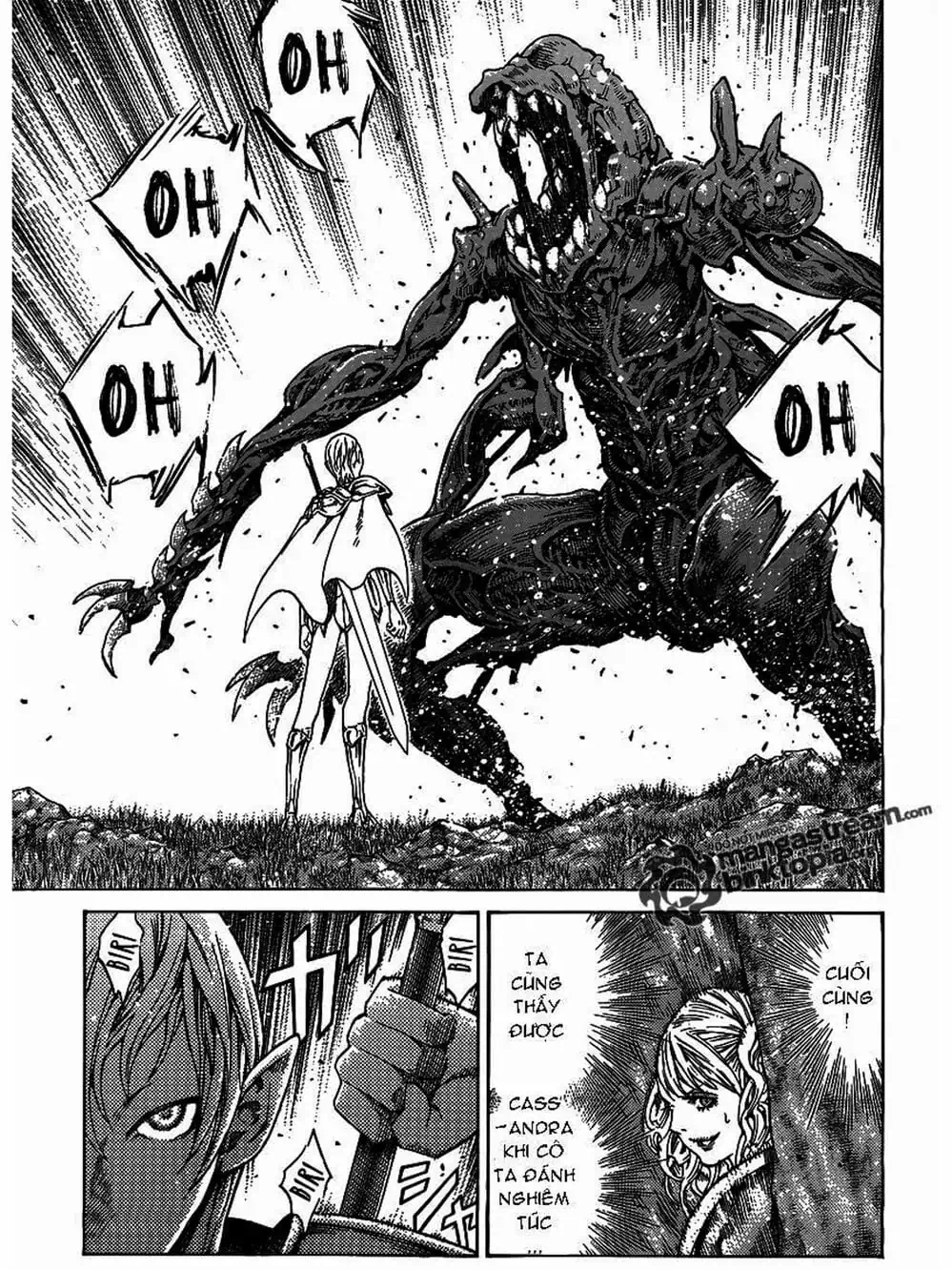 Truyện Tranh Claymore Mắt Bạc trang 4