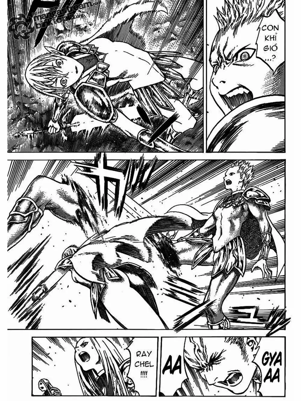 Truyện Tranh Claymore Mắt Bạc trang 4