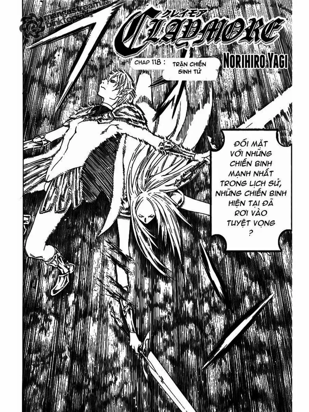 Truyện Tranh Claymore Mắt Bạc trang 4