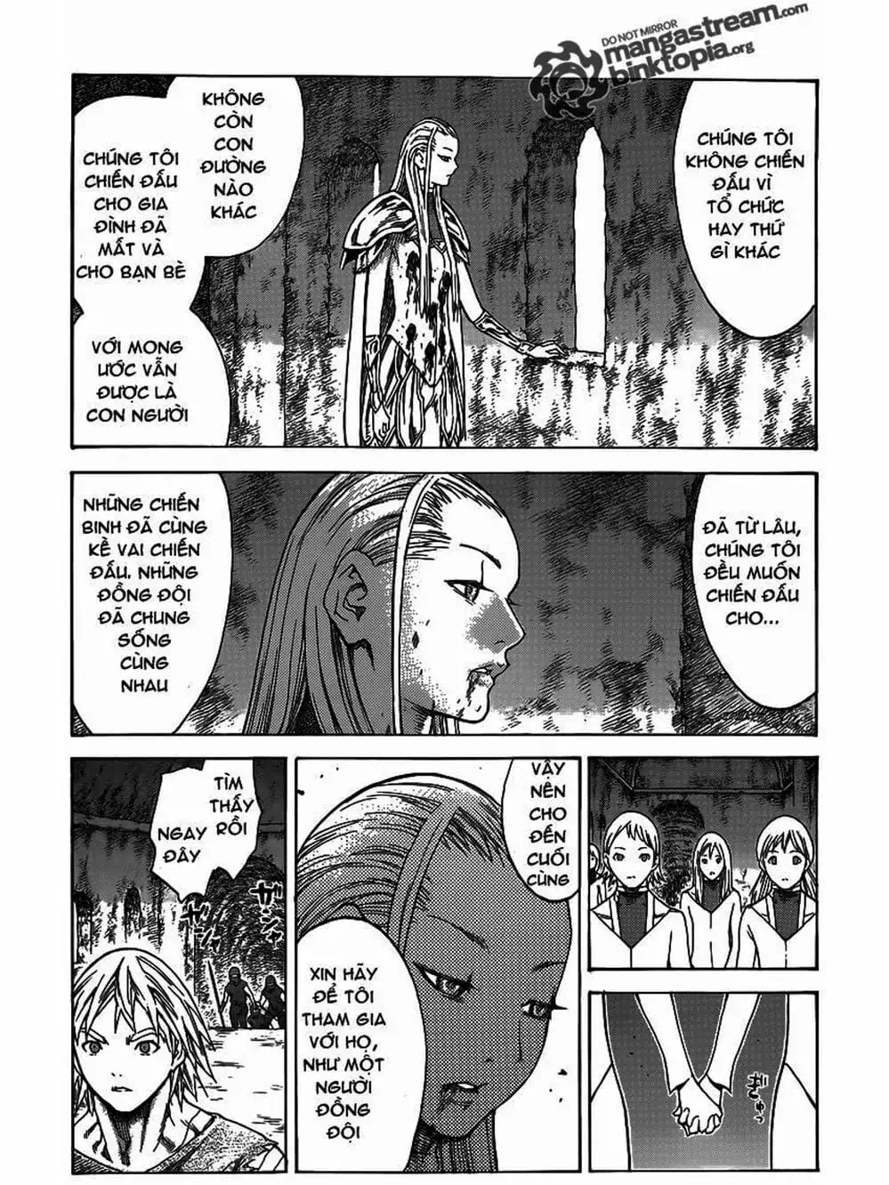 Truyện Tranh Claymore Mắt Bạc trang 4