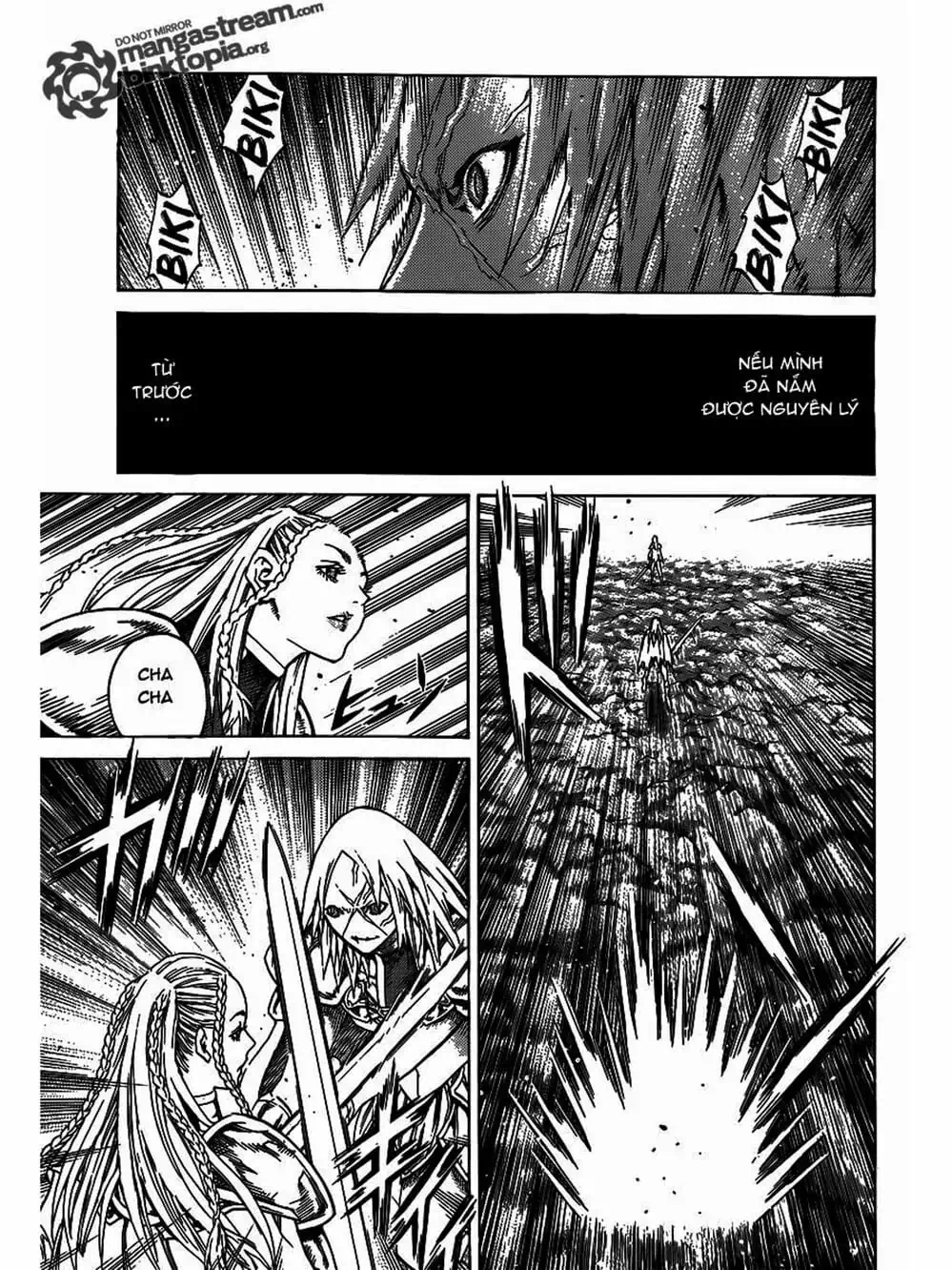 Truyện Tranh Claymore Mắt Bạc trang 4