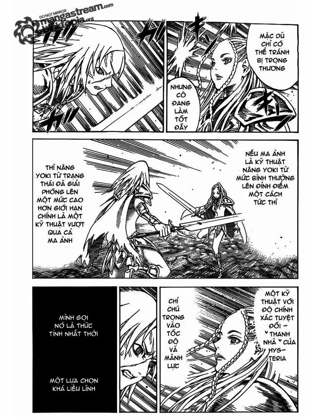 Truyện Tranh Claymore Mắt Bạc trang 4