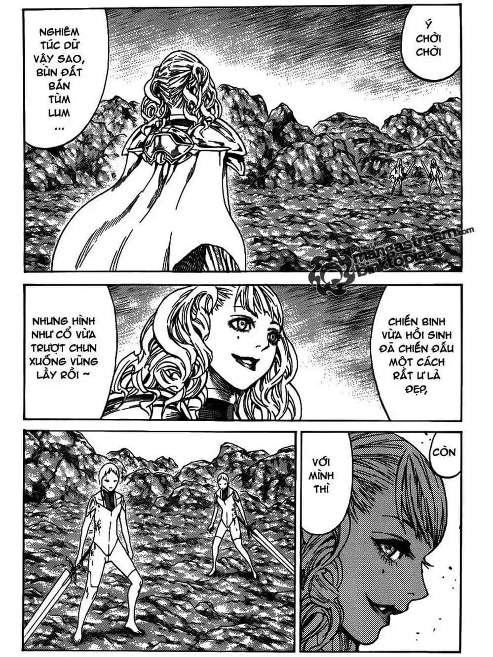 Truyện Tranh Claymore Mắt Bạc trang 4