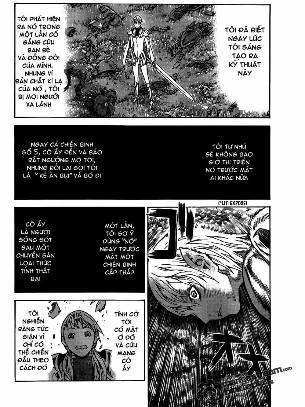 Truyện Tranh Claymore Mắt Bạc trang 4