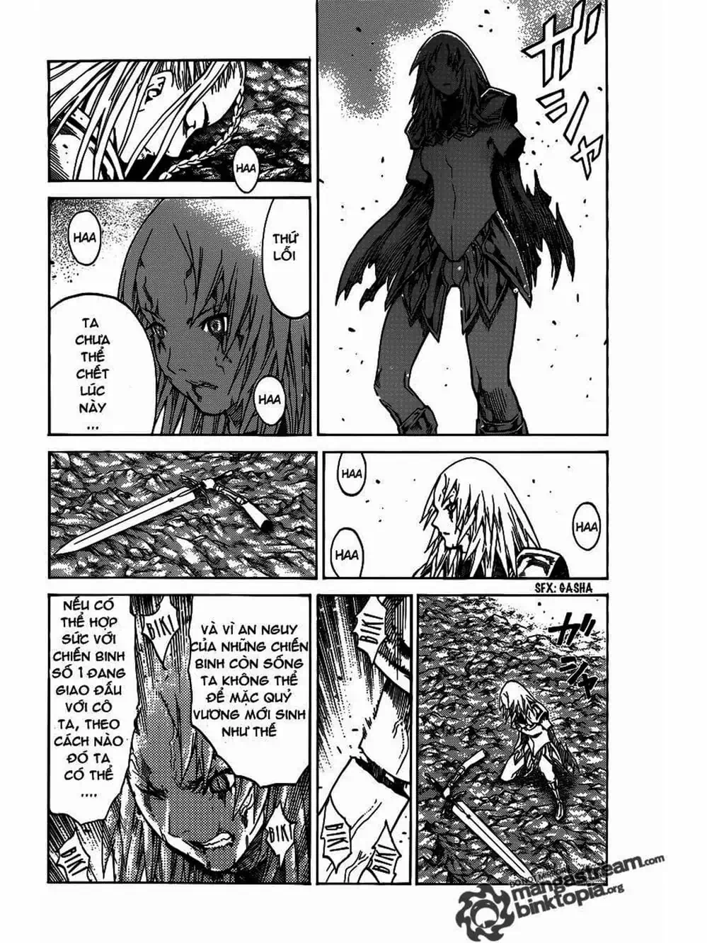 Truyện Tranh Claymore Mắt Bạc trang 4