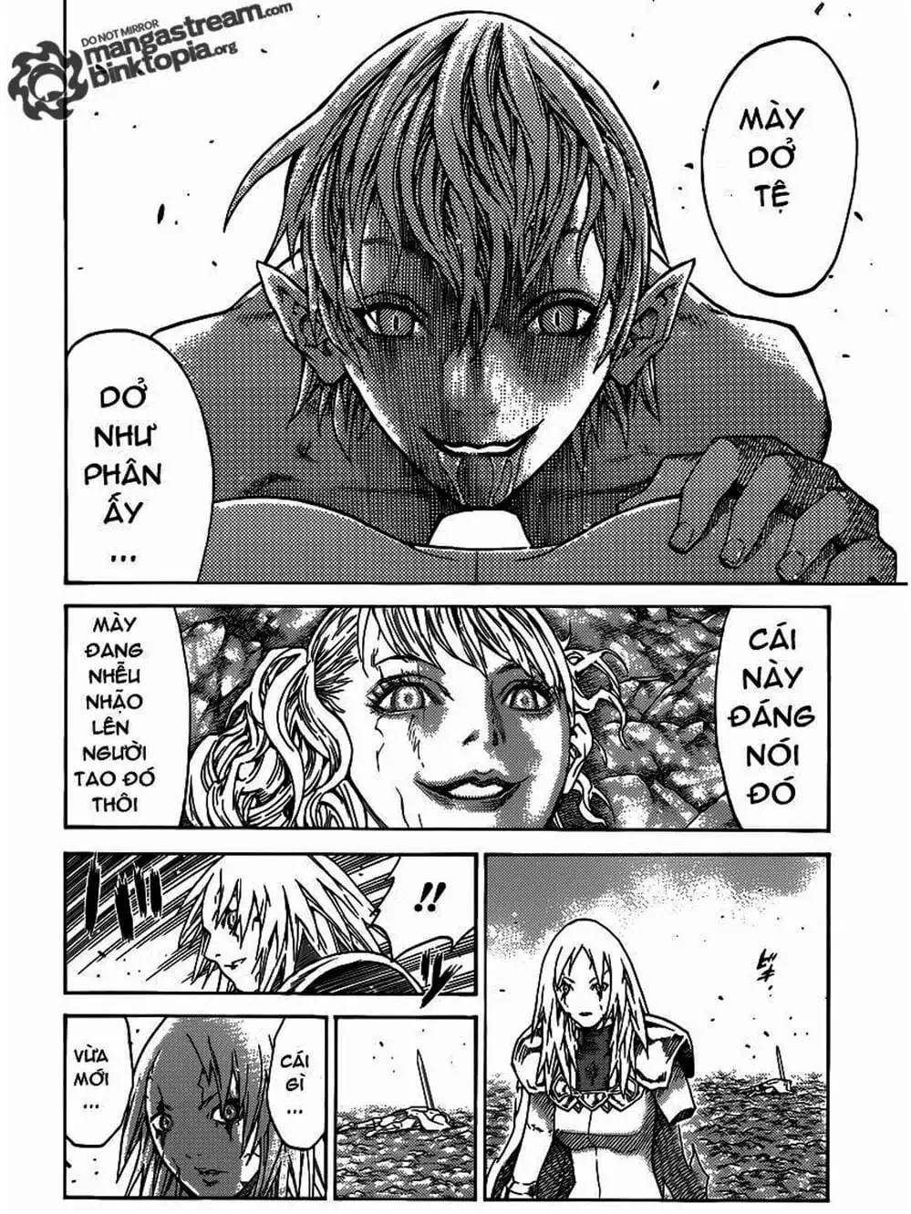 Truyện Tranh Claymore Mắt Bạc trang 4