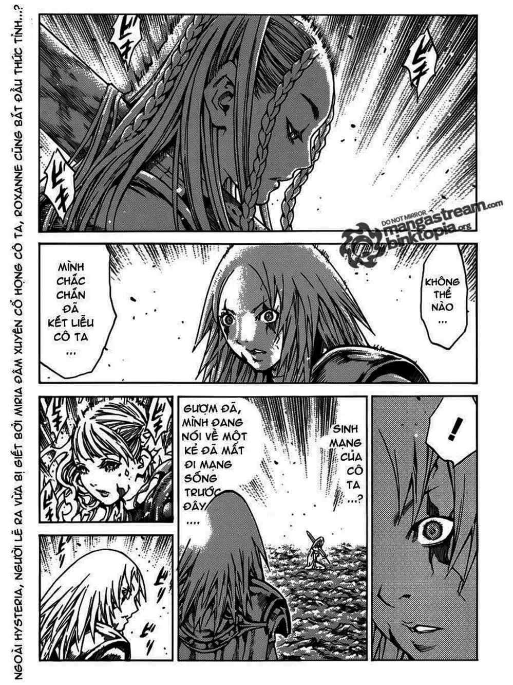 Truyện Tranh Claymore Mắt Bạc trang 4