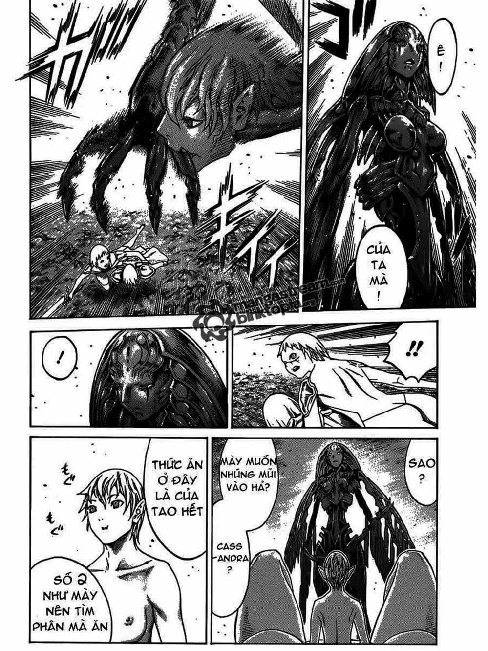Truyện Tranh Claymore Mắt Bạc trang 4