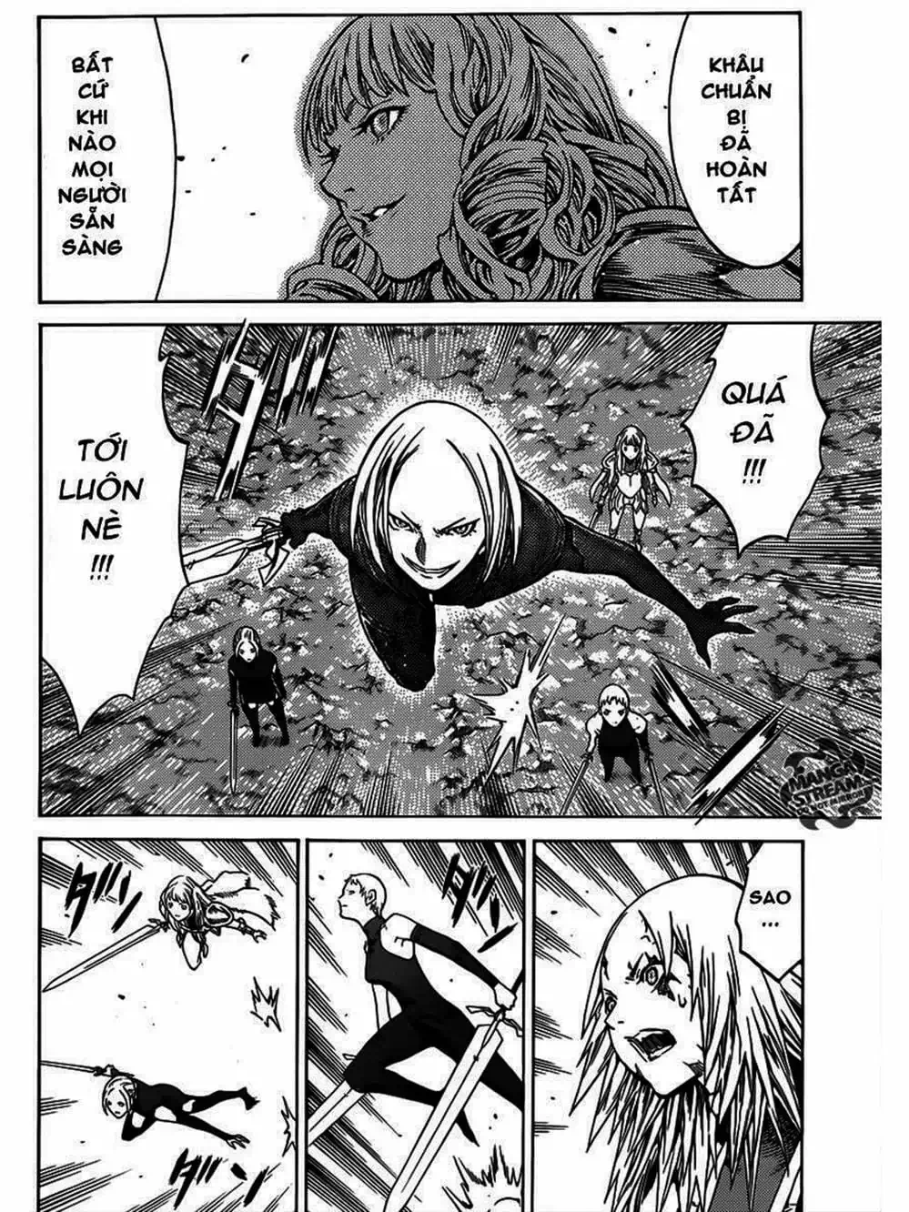 Truyện Tranh Claymore Mắt Bạc trang 4