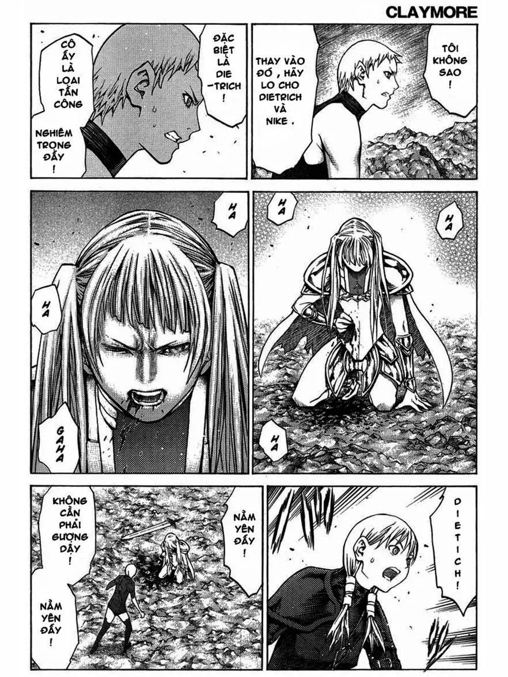 Truyện Tranh Claymore Mắt Bạc trang 4