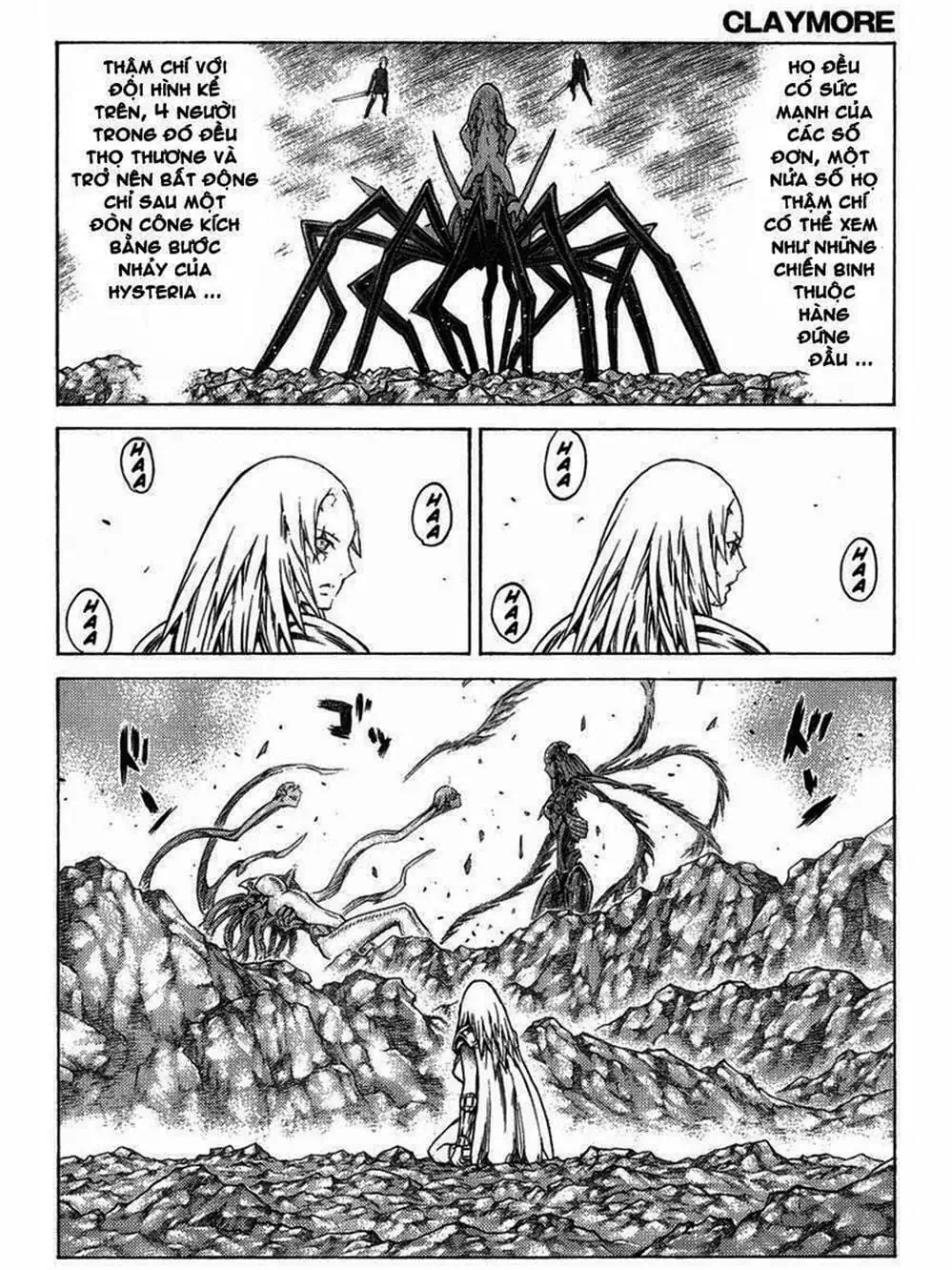 Truyện Tranh Claymore Mắt Bạc trang 4