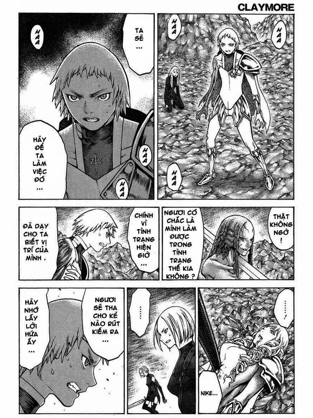 Truyện Tranh Claymore Mắt Bạc trang 4