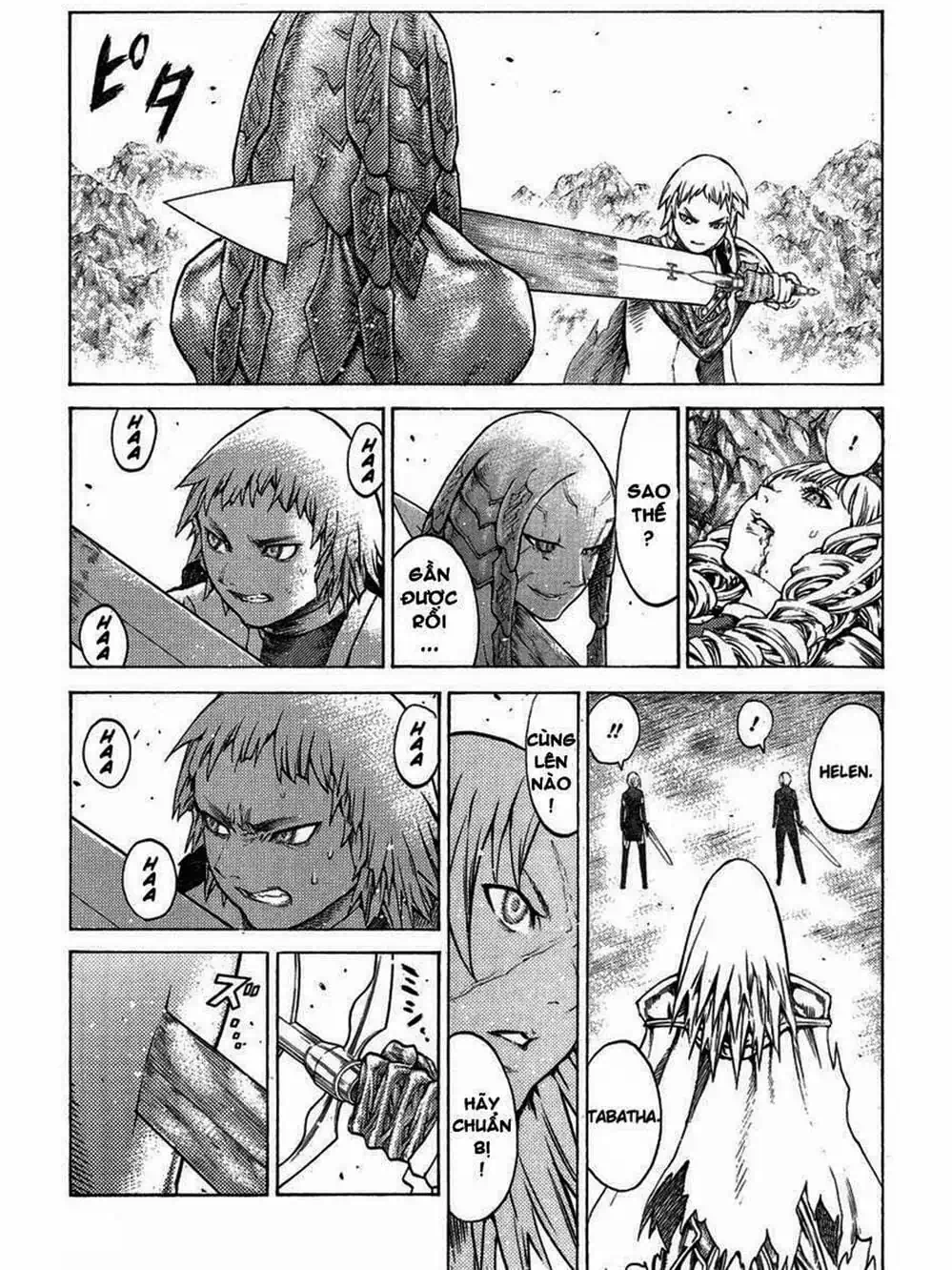 Truyện Tranh Claymore Mắt Bạc trang 4
