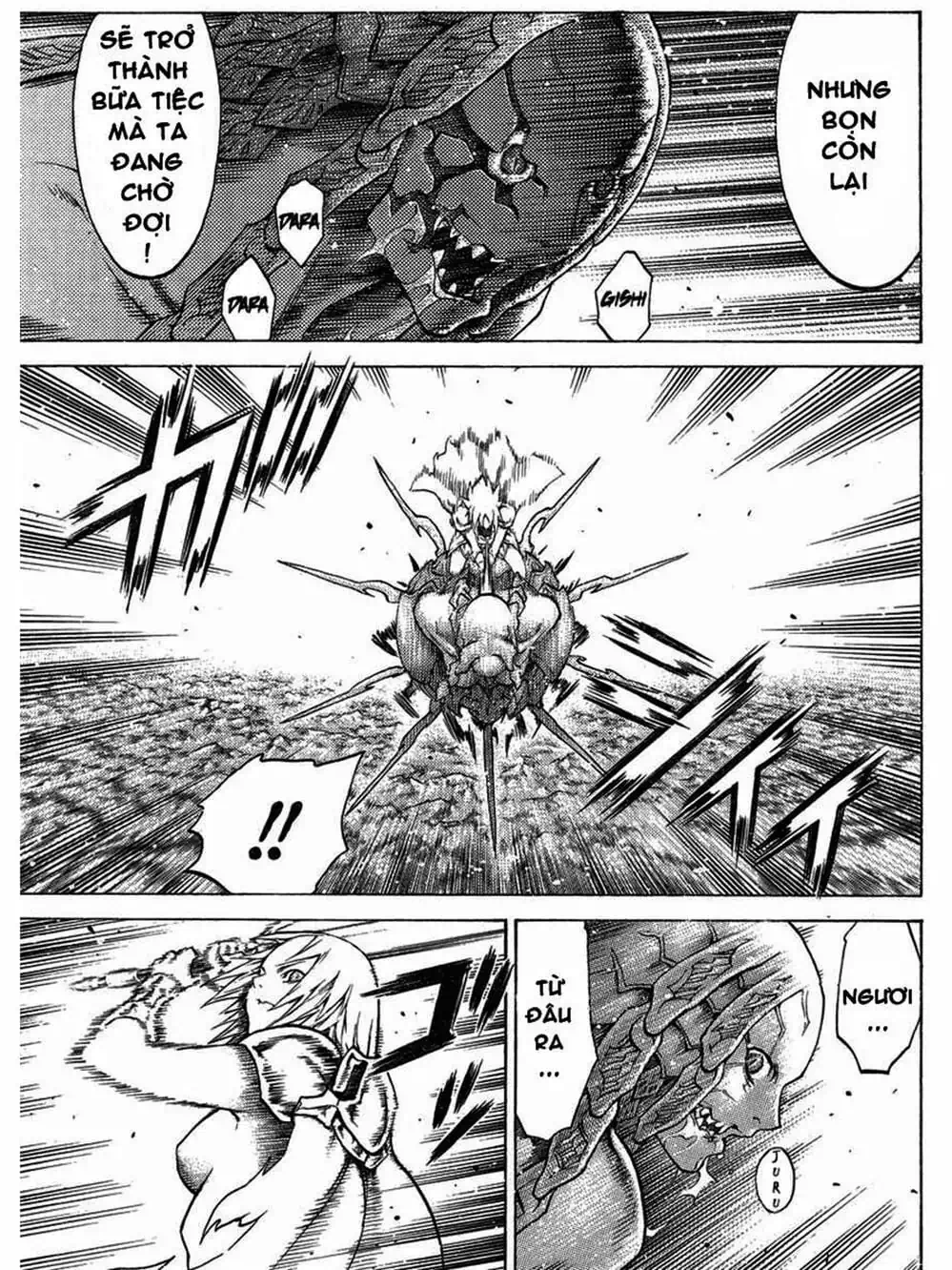Truyện Tranh Claymore Mắt Bạc trang 4