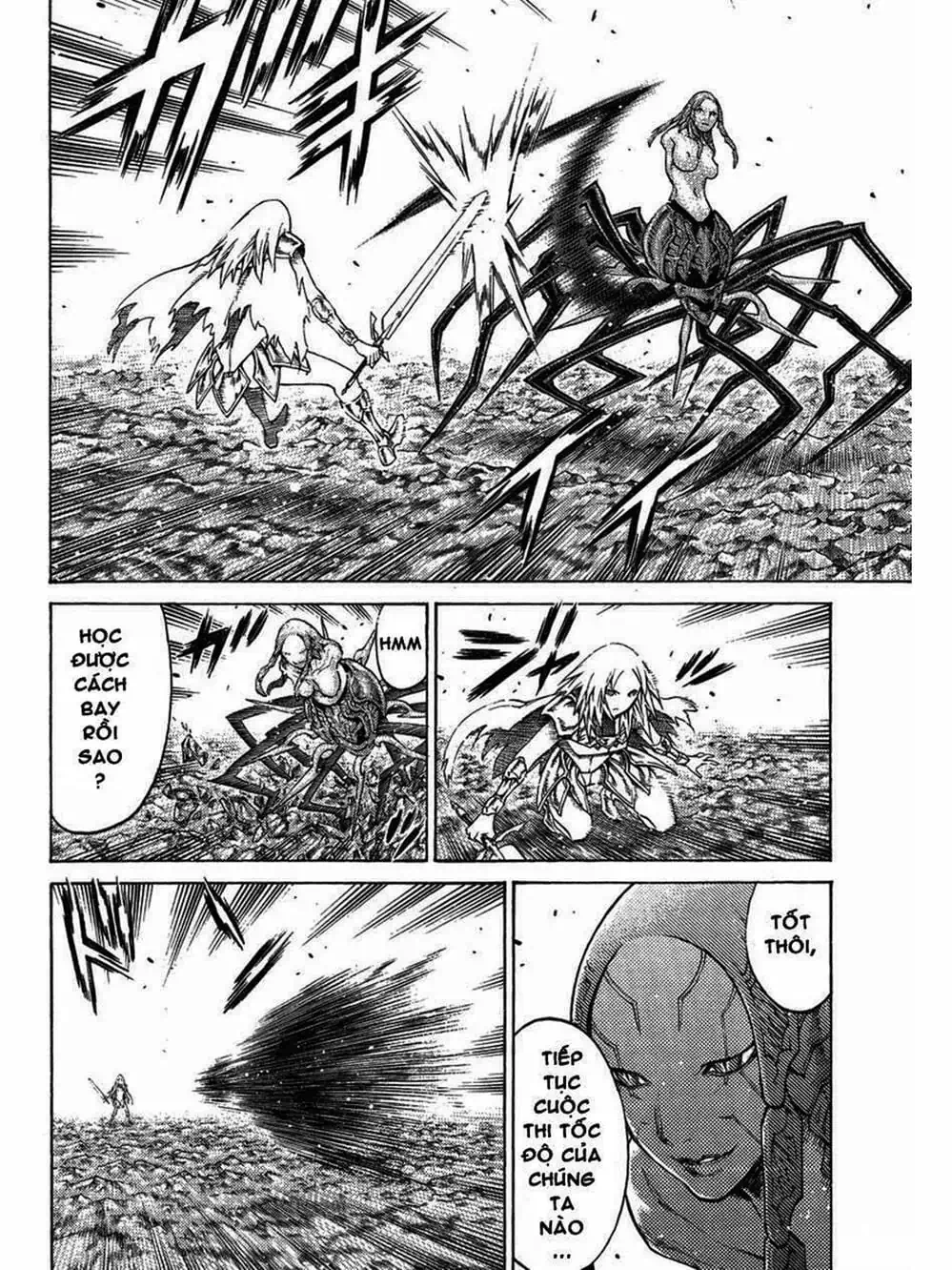 Truyện Tranh Claymore Mắt Bạc trang 4