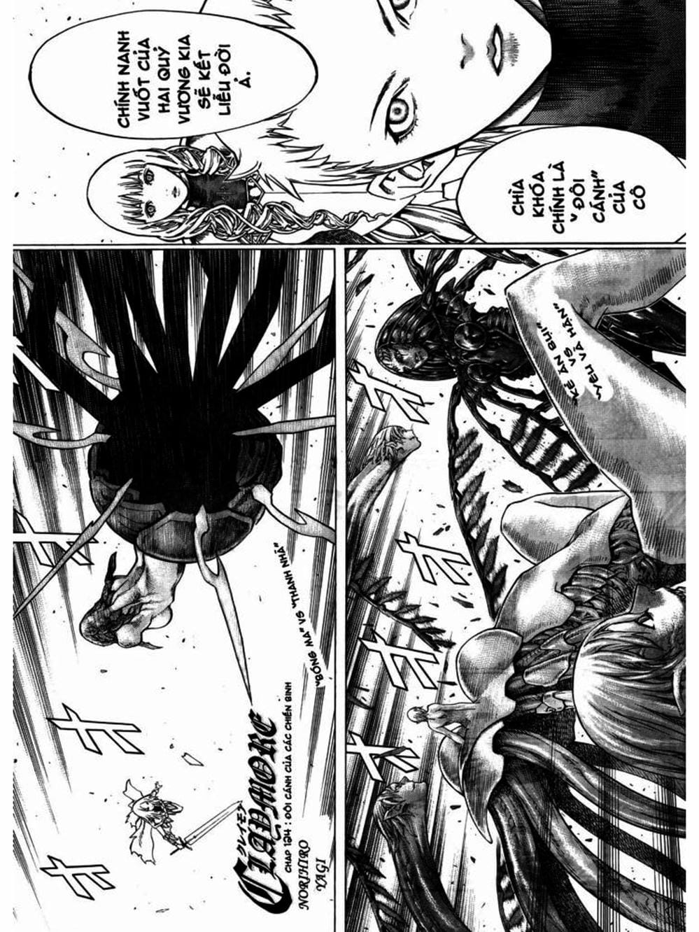 Truyện Tranh Claymore Mắt Bạc trang 4