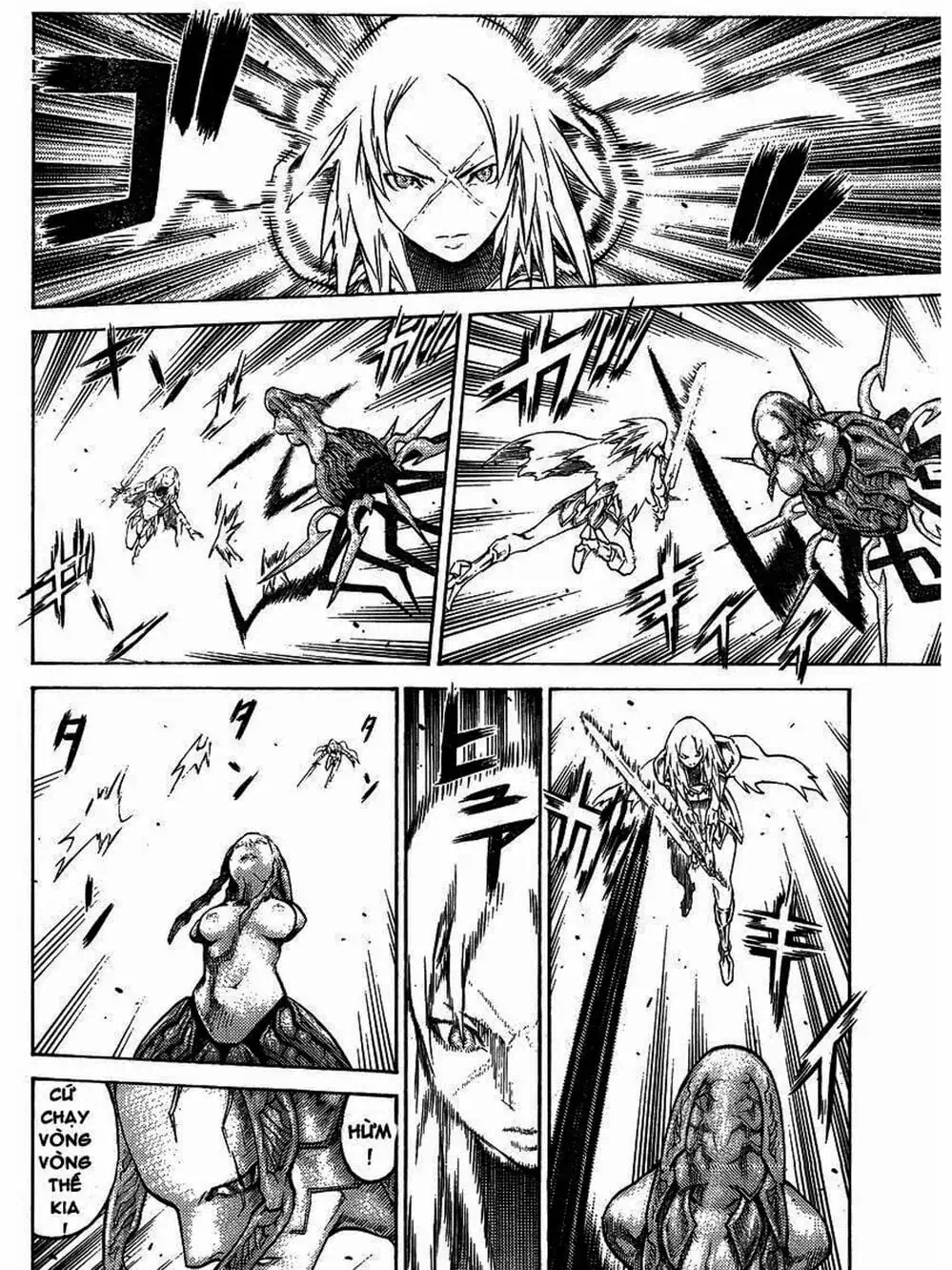 Truyện Tranh Claymore Mắt Bạc trang 4
