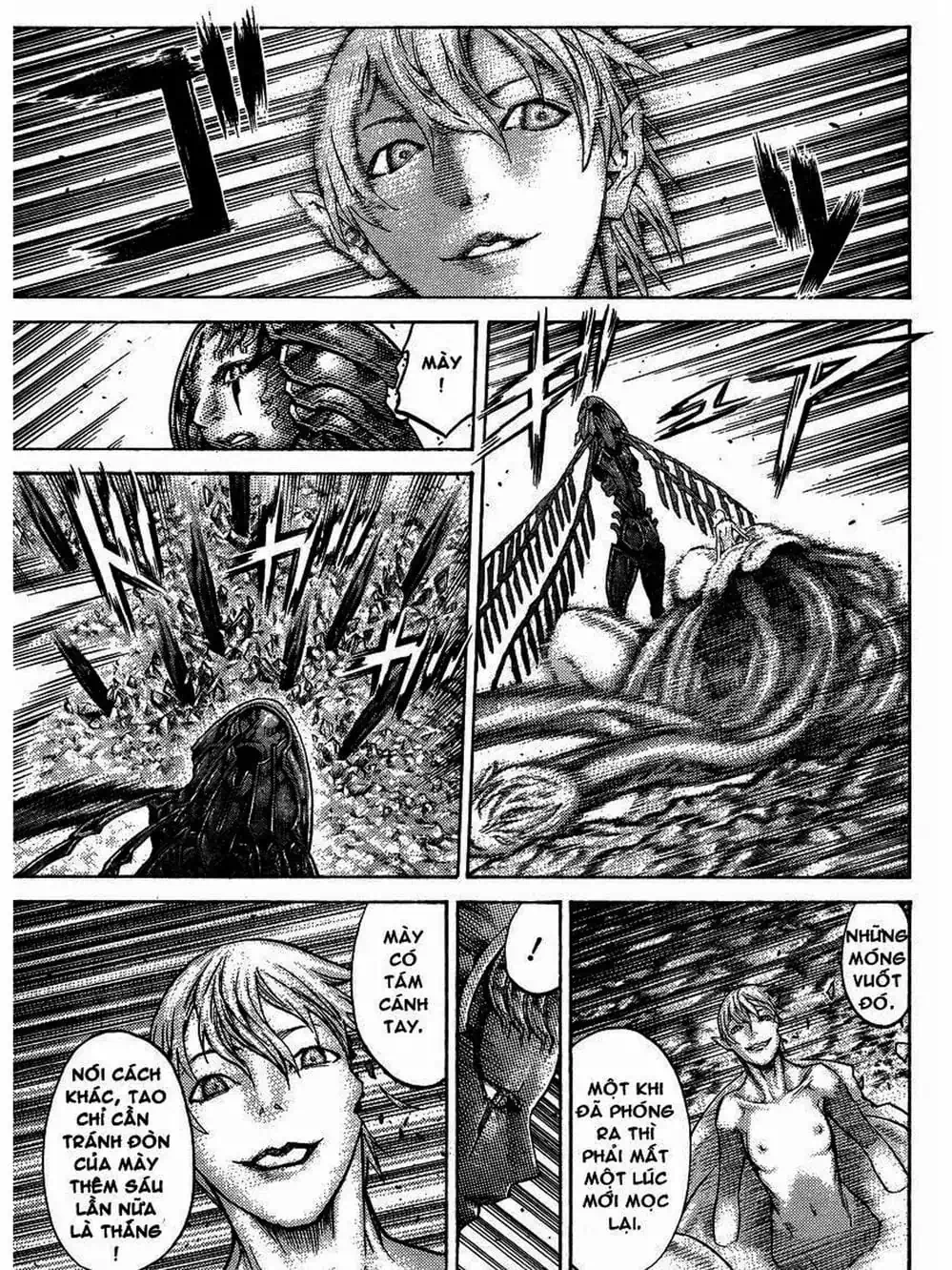 Truyện Tranh Claymore Mắt Bạc trang 4