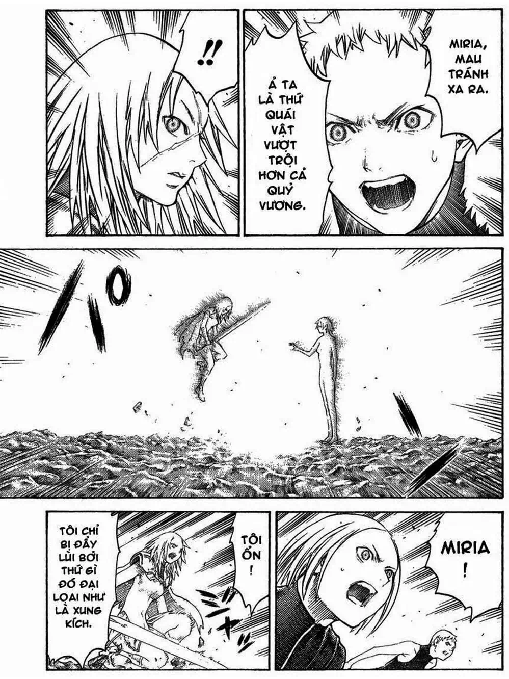 Truyện Tranh Claymore Mắt Bạc trang 4