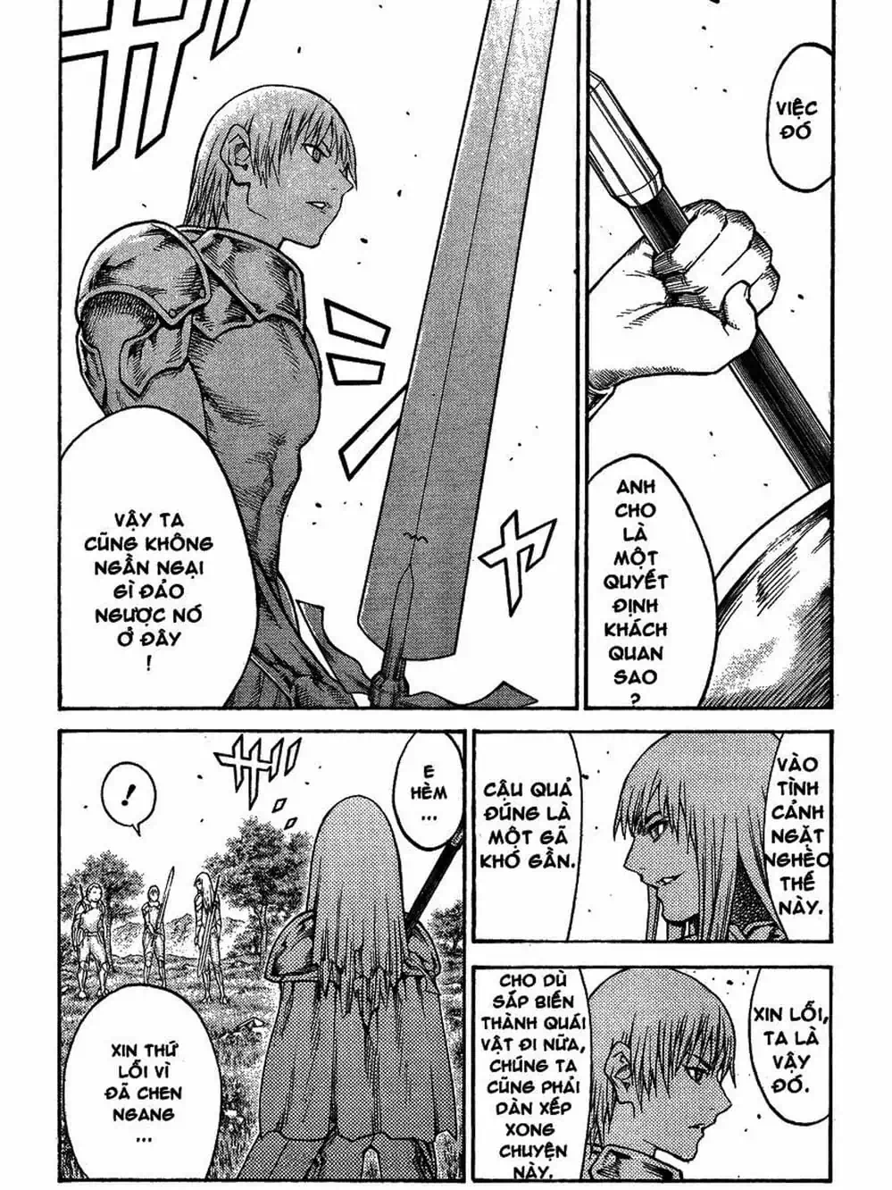 Truyện Tranh Claymore Mắt Bạc trang 4