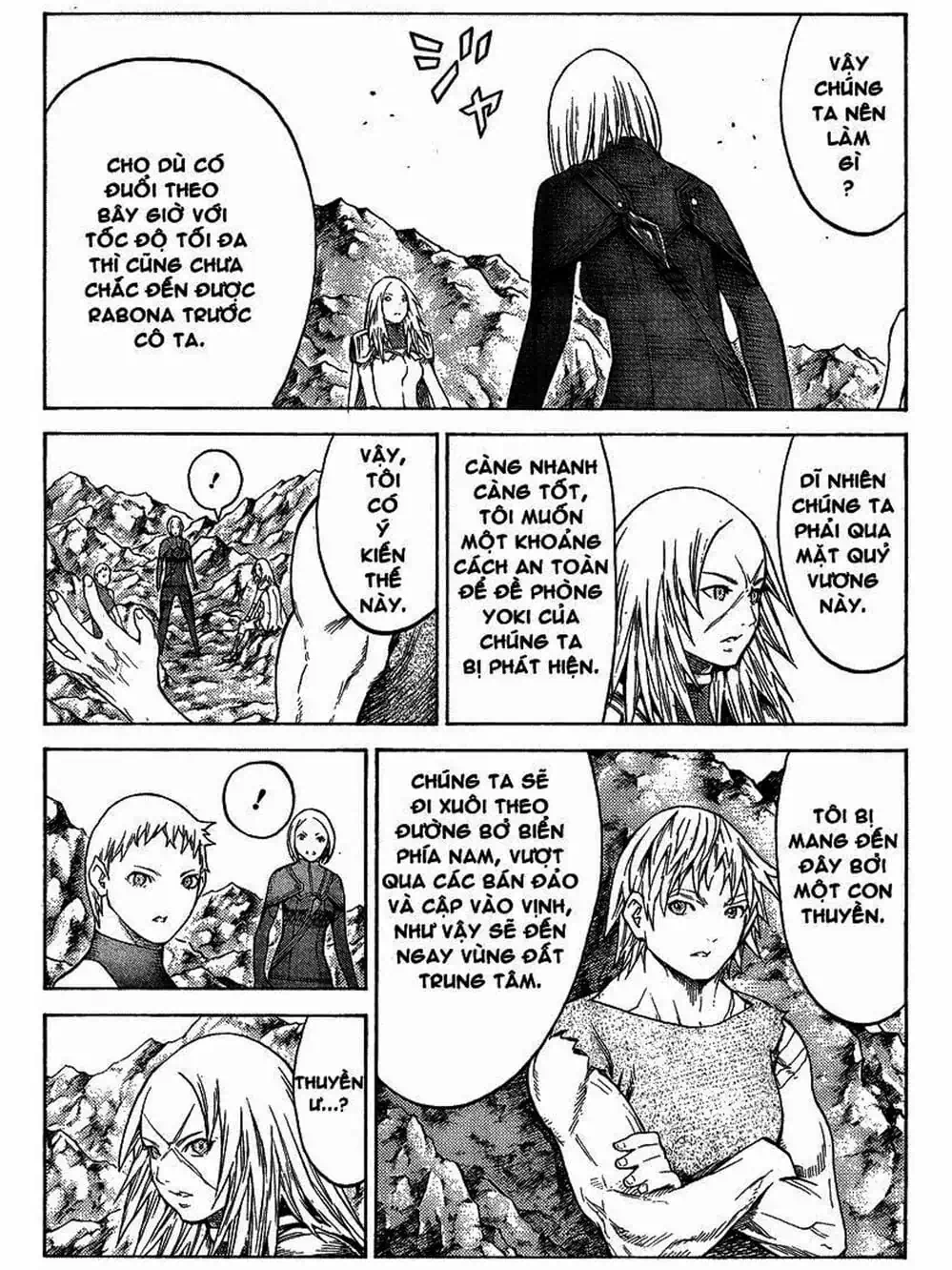 Truyện Tranh Claymore Mắt Bạc trang 4