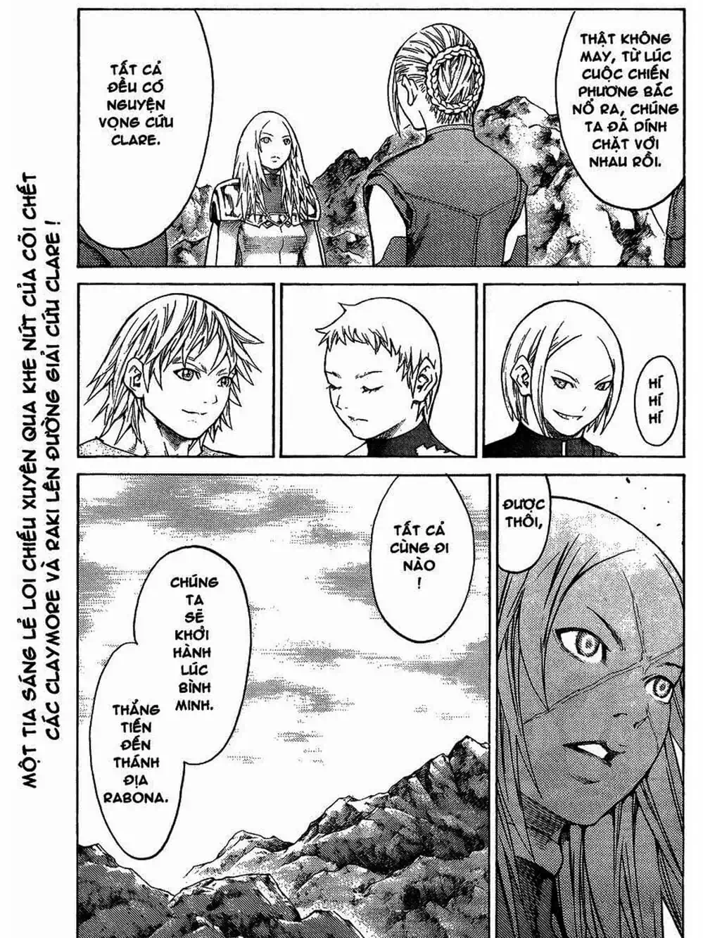 Truyện Tranh Claymore Mắt Bạc trang 4