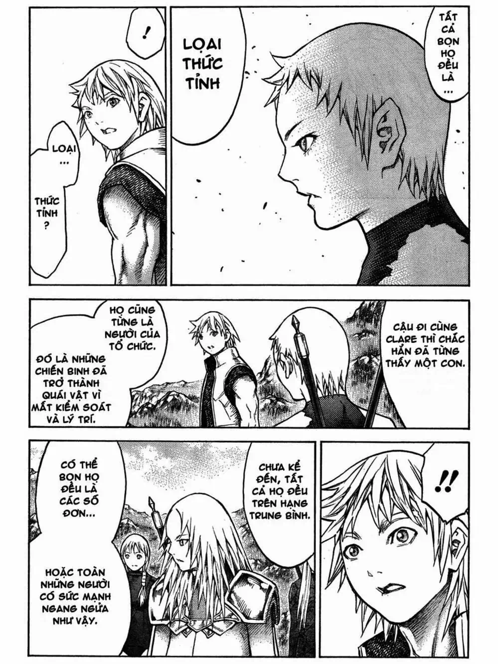 Truyện Tranh Claymore Mắt Bạc trang 4