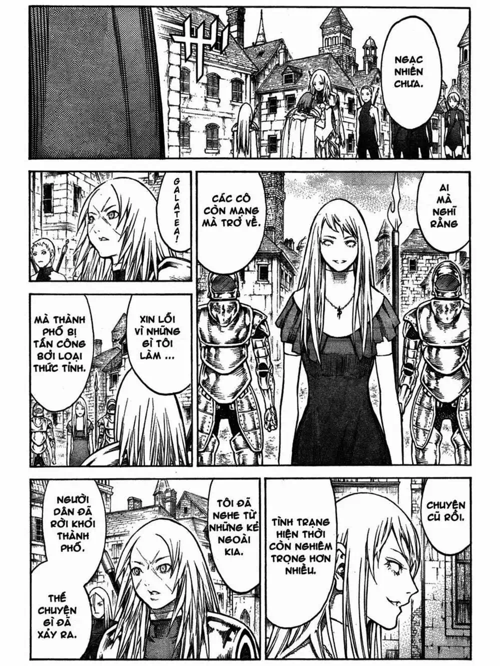 Truyện Tranh Claymore Mắt Bạc trang 4