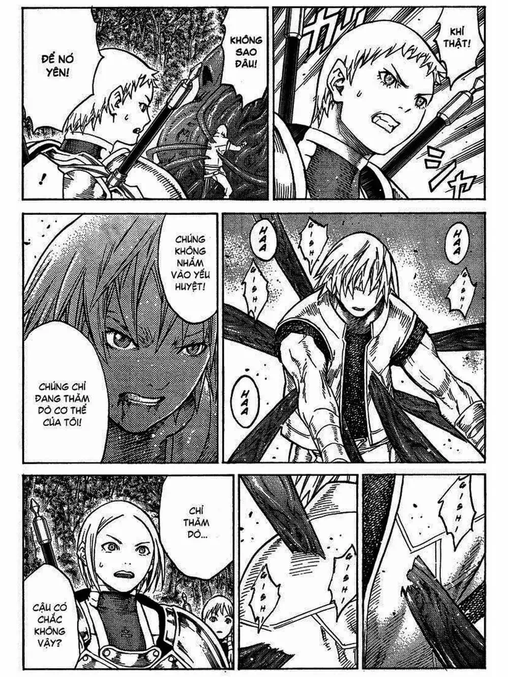 Truyện Tranh Claymore Mắt Bạc trang 4