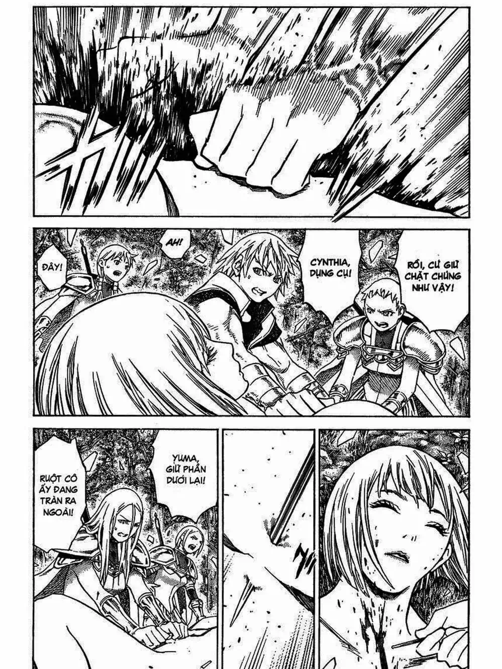 Truyện Tranh Claymore Mắt Bạc trang 4