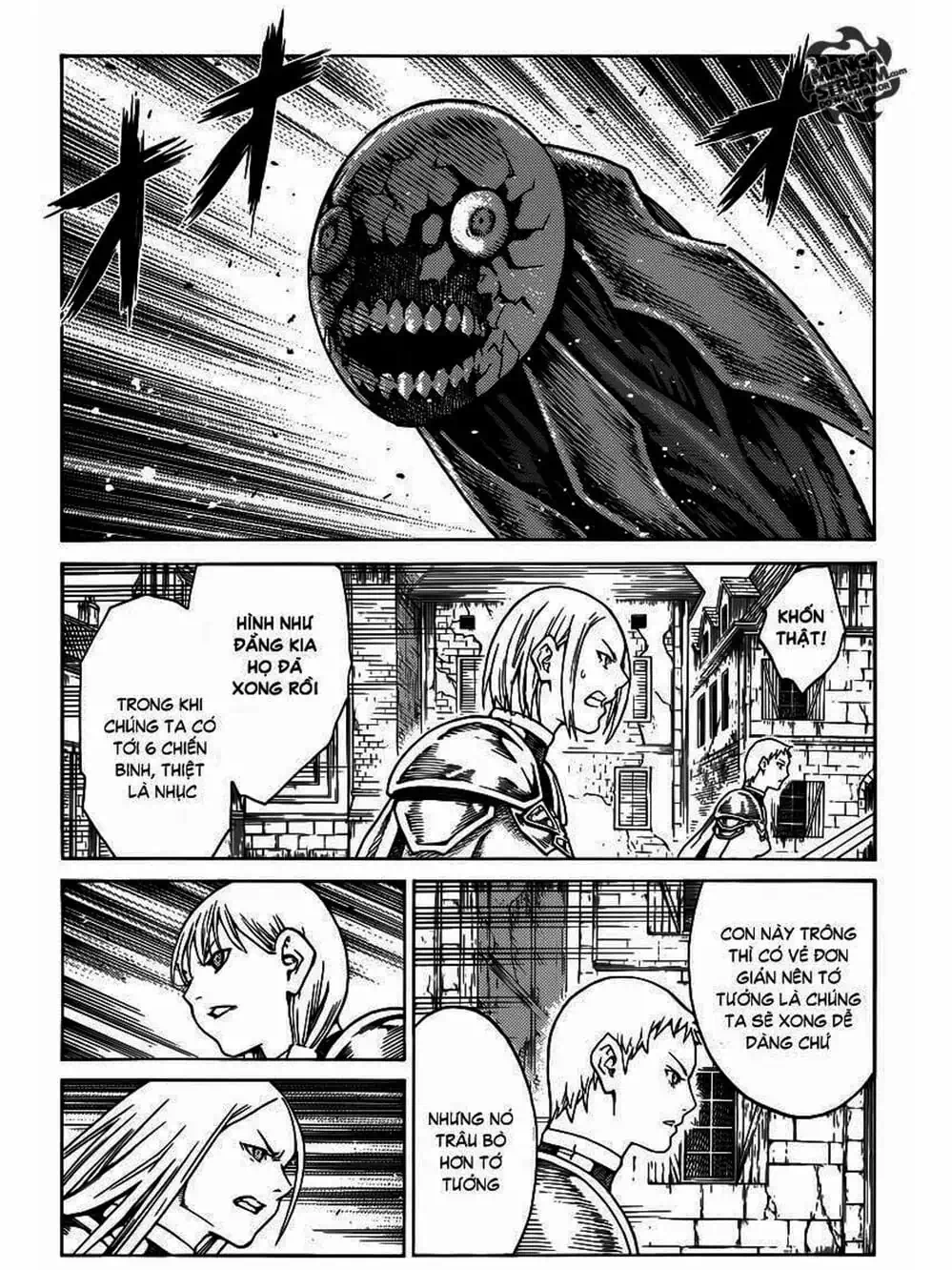 Truyện Tranh Claymore Mắt Bạc trang 4