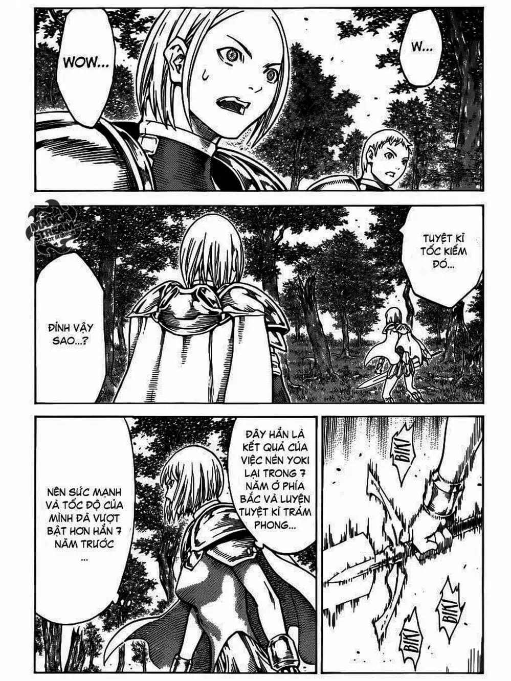 Truyện Tranh Claymore Mắt Bạc trang 4