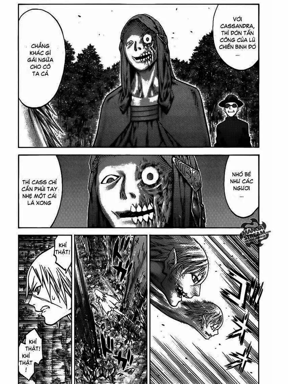 Truyện Tranh Claymore Mắt Bạc trang 4
