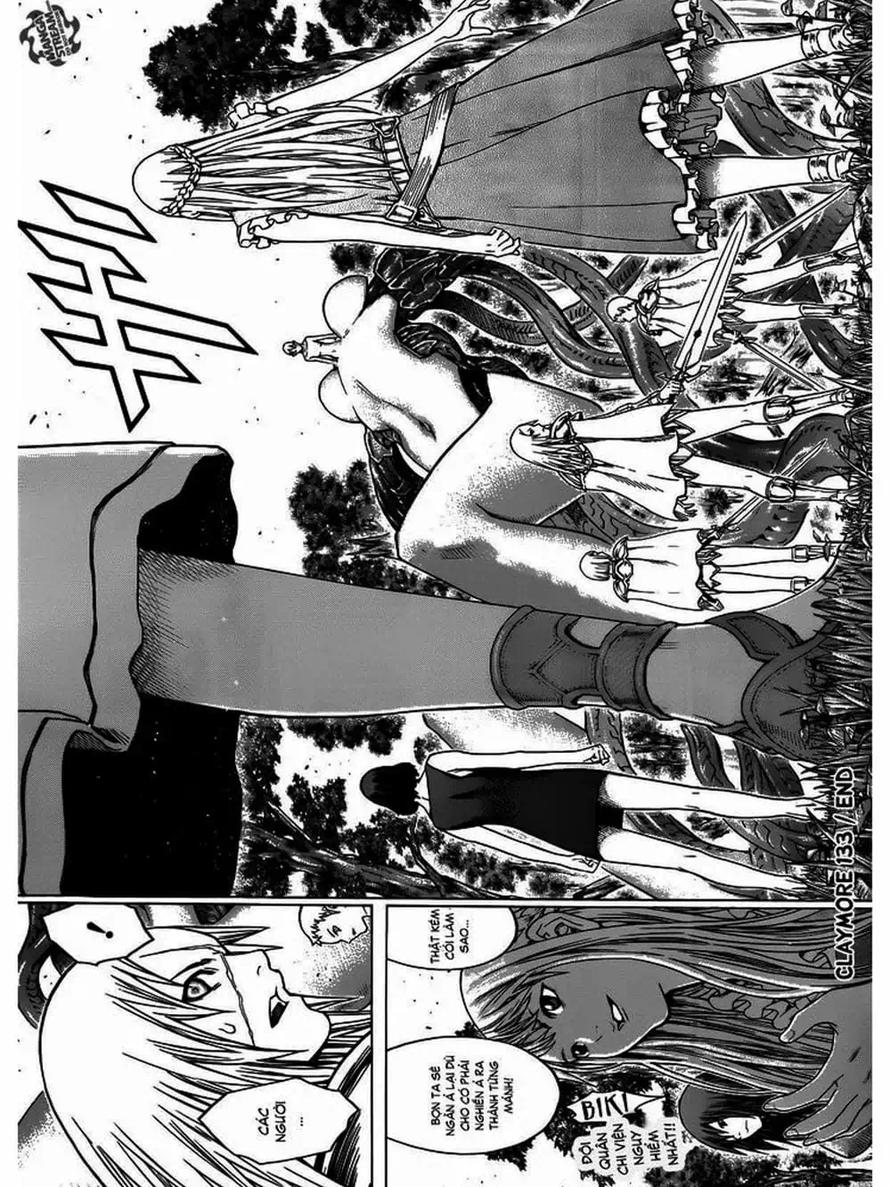 Truyện Tranh Claymore Mắt Bạc trang 4