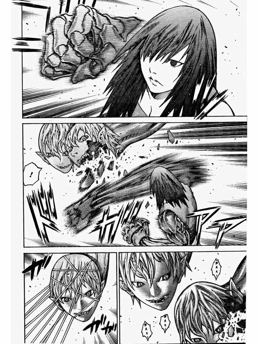 Truyện Tranh Claymore Mắt Bạc trang 4