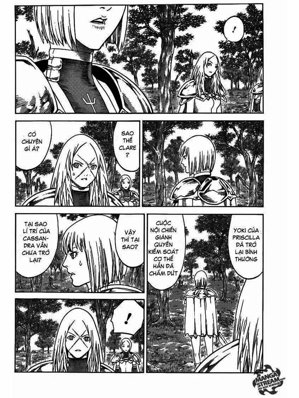 Truyện Tranh Claymore Mắt Bạc trang 4