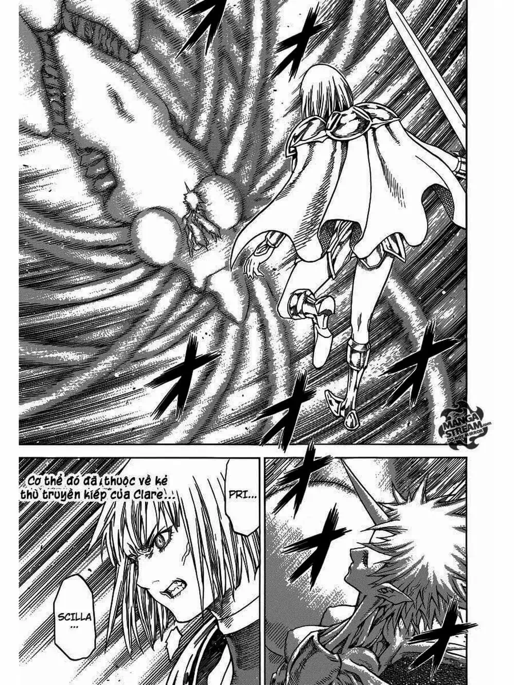 Truyện Tranh Claymore Mắt Bạc trang 4
