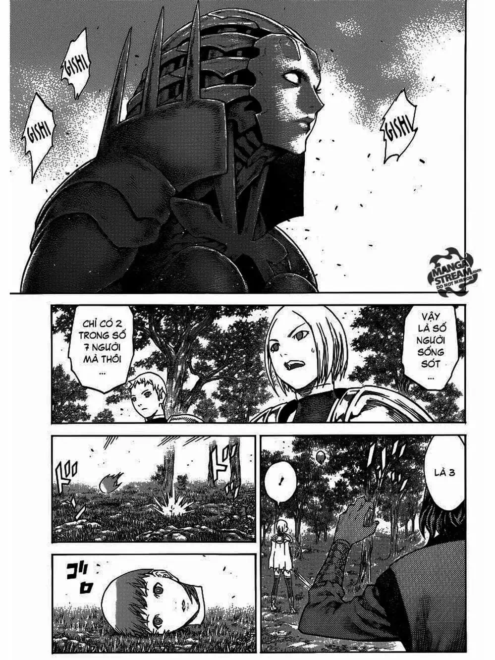 Truyện Tranh Claymore Mắt Bạc trang 4