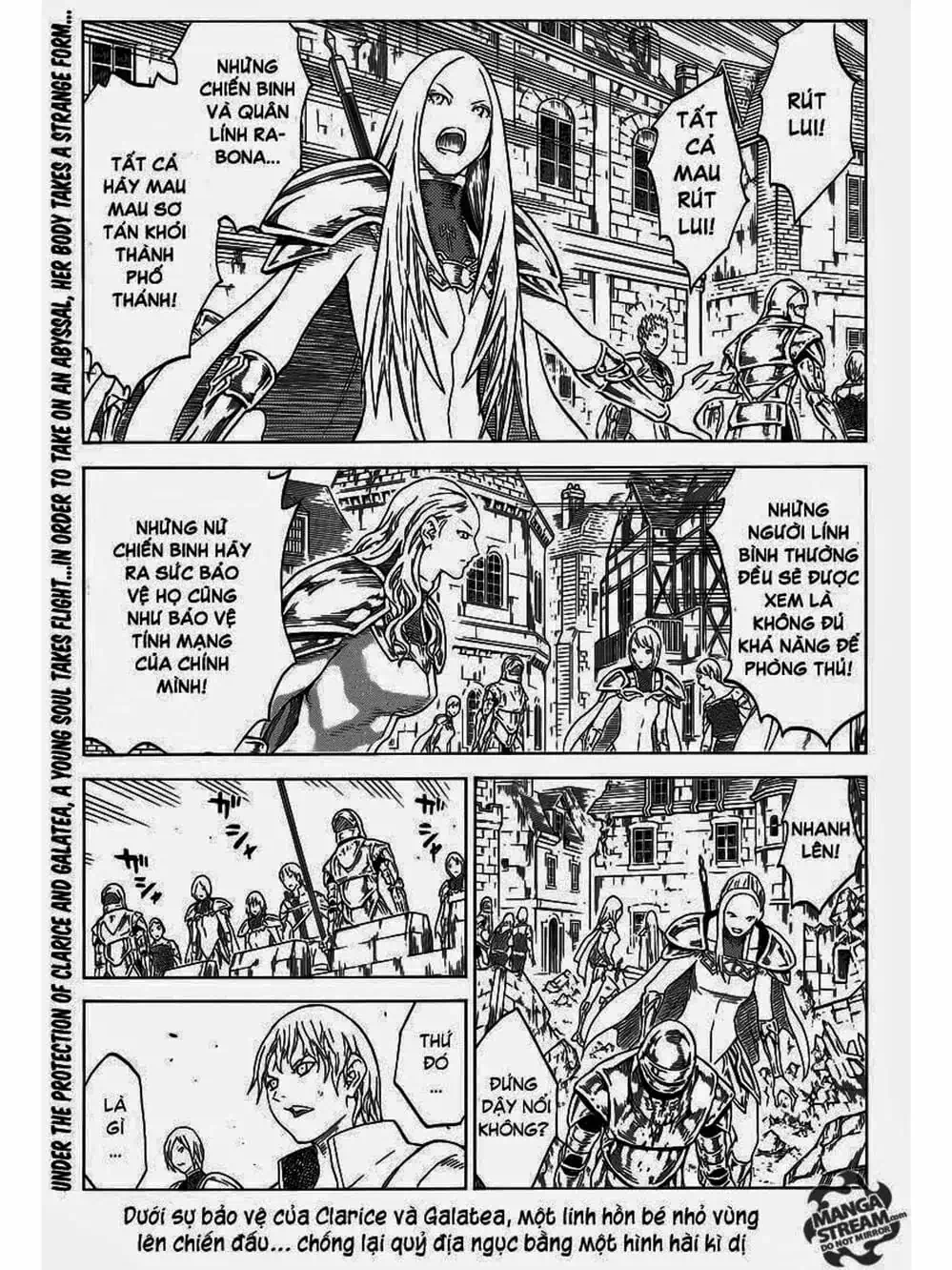 Truyện Tranh Claymore Mắt Bạc trang 4