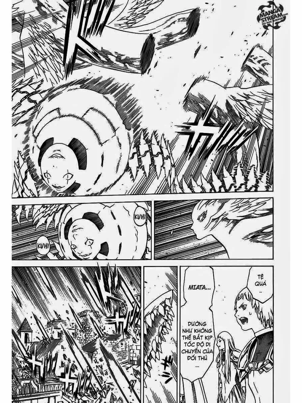Truyện Tranh Claymore Mắt Bạc trang 4