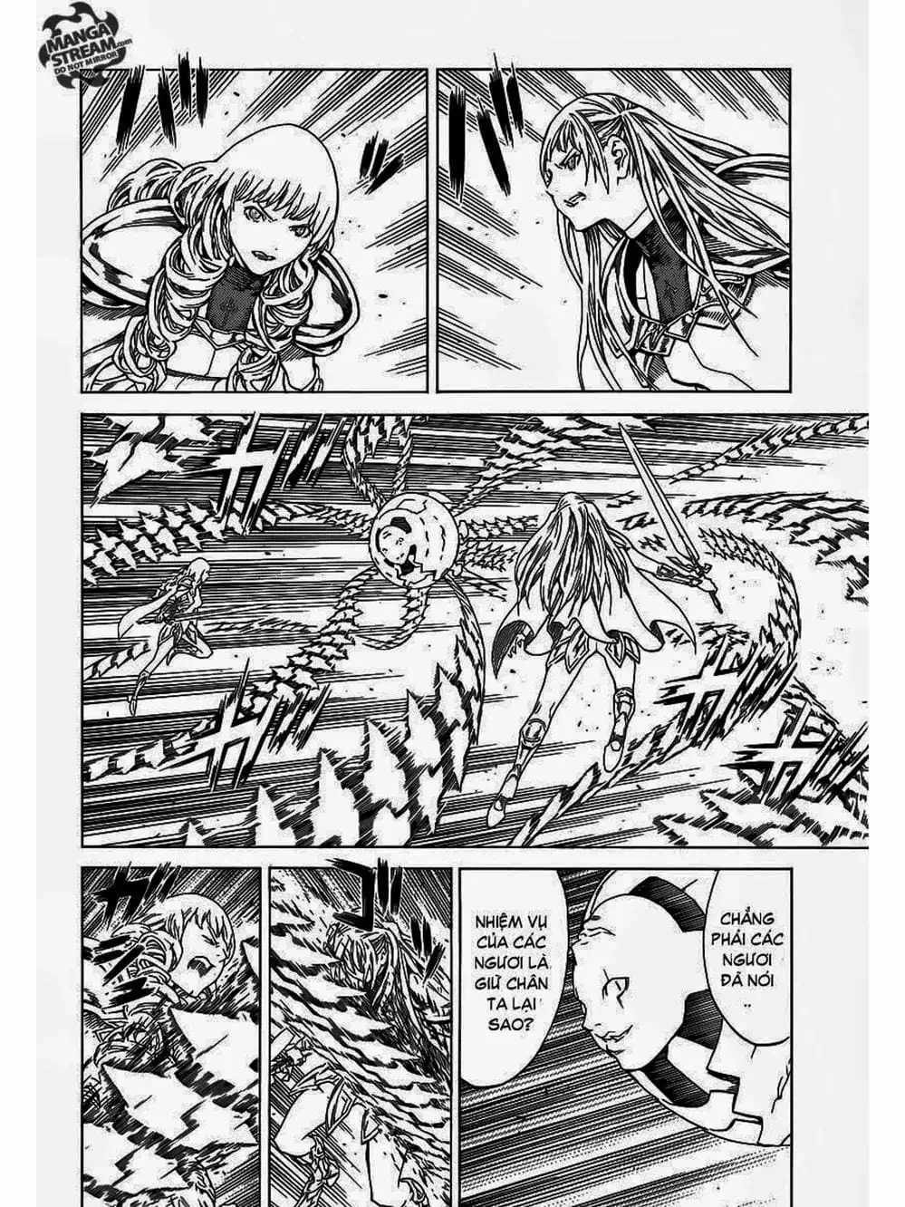Truyện Tranh Claymore Mắt Bạc trang 4