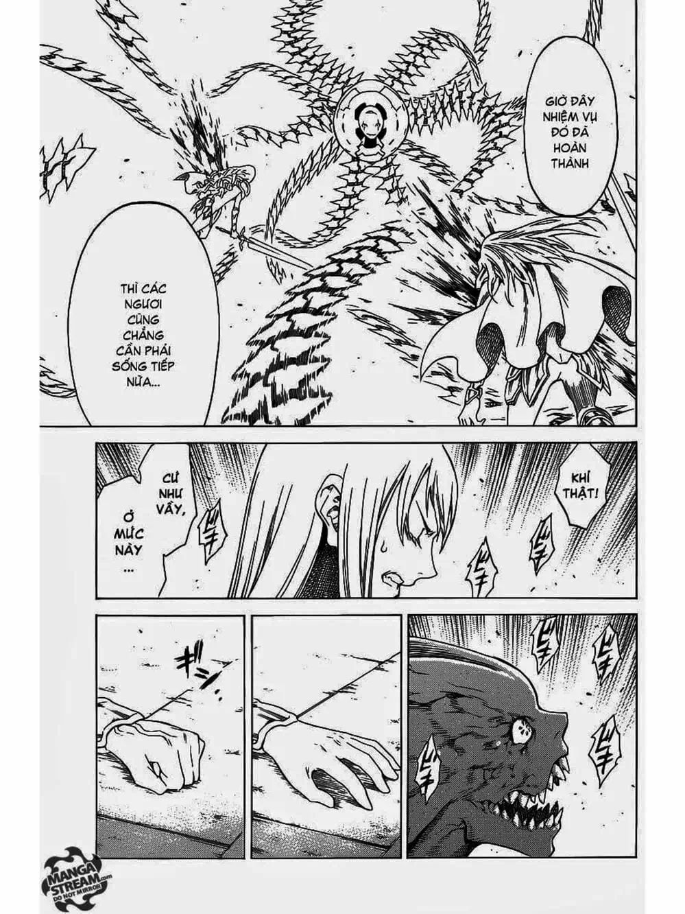 Truyện Tranh Claymore Mắt Bạc trang 4